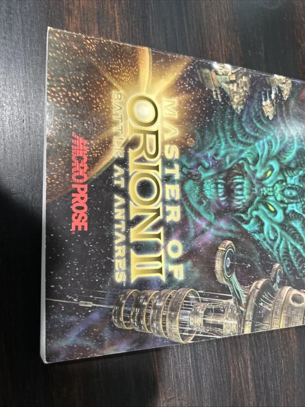 Master of Orion II 2 Battle at Antares Instruction Manual Only 1996 Microprose